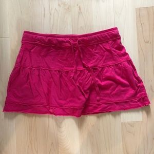 SO brand pink mini skirt